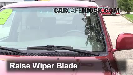2002 Toyota 4Runner SR5 3.4L V6 Windshield Wiper Blade (Front) Replace Wiper Blades